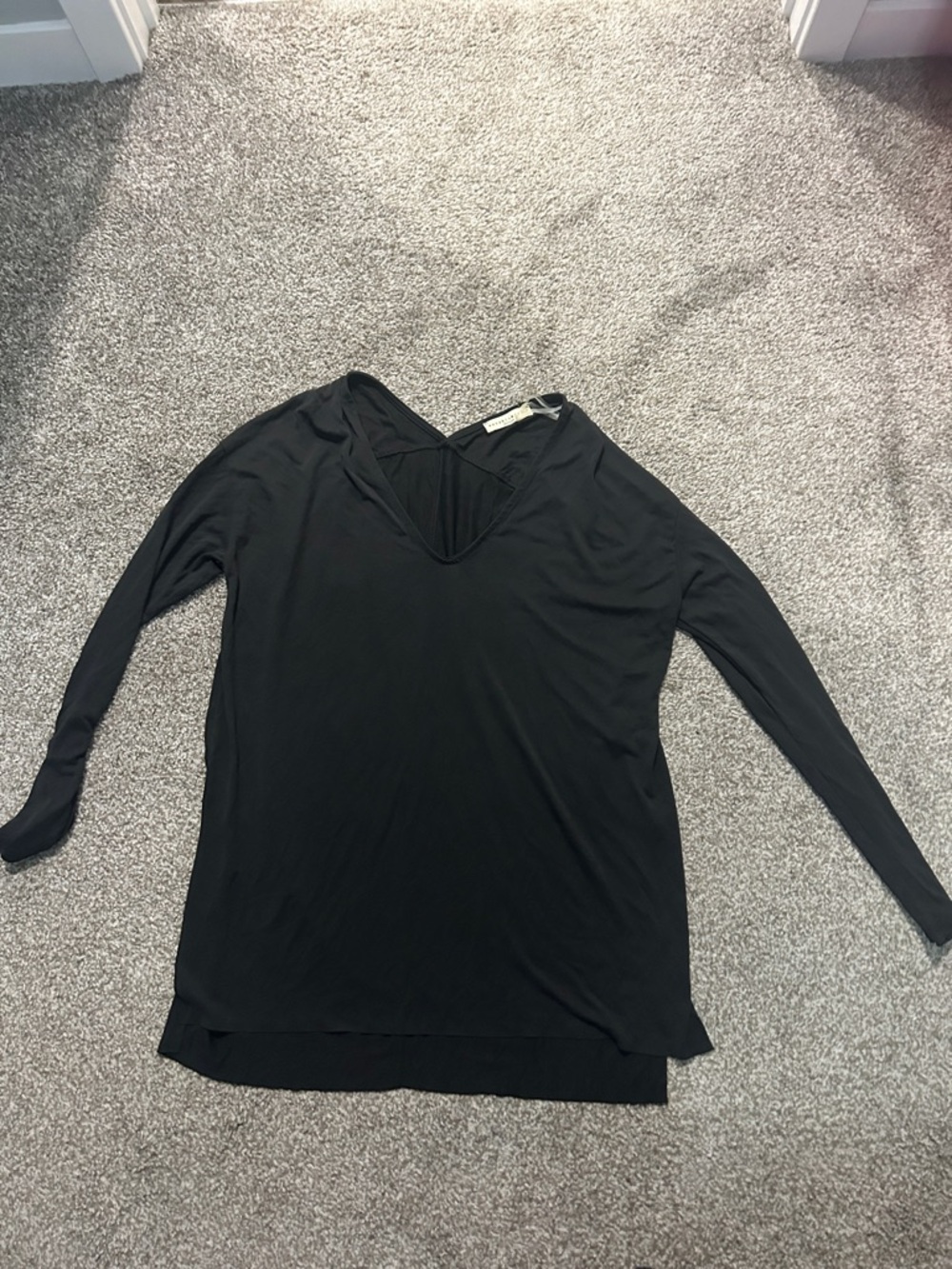 Black dress shirt